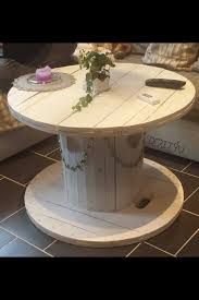 Genial Kabelrolle Als Tisch Kabeltrommel Tisch Couchtisch Diy Diy Dekoration