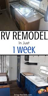 How much will it cost to remodel an rv? 1 Week Budget Rv Remodel For Only 600 Bring The Kids