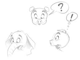 This is a good example to help you realize that you can draw cartoon animals that are easy to read (and to recognize) only by adding a few basic shapes. Cartoon Fundamentals The Secrets In Drawing Animals