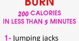 Burn 200 Calories In Less Than 5 Minutes Losing Weight For All