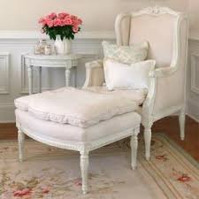 Shabby Chic Chair And Ottoman Shabby Chic Chairs Chic Home Decor Shabby Chic Furniture