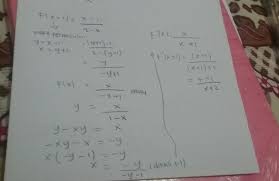 Jika fx = 1 per x dan gx = 2 x dikurang 1 maka fox ^ minus 1 x adalahjika fx = 1 per x dan gx = 2 x kurang 1 maka f pangkat min 1 x adalah. Jika F X 1 X 1 2 X Dan F 1 Adalah Invers Dari Fungsi F Maka F 1 X 1 Brainly Co Id