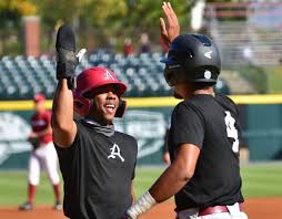 Four former razorbacks along with a current arkansas head coach are among nine members of the 2021 arkansas sports hall of fame class announced on sunday. Bats Highlight Black S Game 1 Win Over Red In Arkansas Razorbacks Baseball S 2020 Fall World Series Cayden Wallace