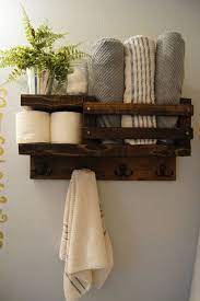 What do you think of these type? Bath Towel Shelf Bathroom Wood Shelf Towel Rack Towel Rod Towel Hanger Bathroom Rustic Storage Bathroom Wood Shelves Rustic Bathroom Decor Rustic Storage