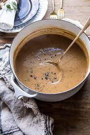 Gravy is, for some reason, the bane of most folks' existence, and it needn't be. Make Ahead White Wine Gravy Half Baked Harvest