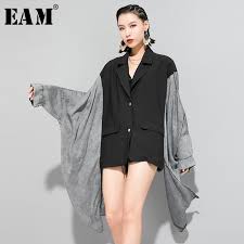 Check spelling or type a new query. Eam Loose Fit Contrast Color Split Big Size Asymmetrical Jacket New Lapel Long Sleeve Women Coat Fashion Spring 2020 1r618 Cx200811 Rain Jackets Waterproof Jacket From Ruiqi03 29 52 Dhgate Com