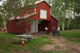 This shipping container barn house design uses tow 40 foot shipping containers to create a watch shipping container pole barn preview 2020 by colorado wood and metal workings artist. 1066d1355162793 Shipping Container Cabin Image Jpg 640 427 Shipping Container Cabin Shipping Container Sheds Container House