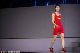 Image team china at the opening ceremony of the tokyo olympics. Chinese Olympic Team S Uniforms For Rio 2016 Unveiled In Beijing 6 Chinadaily Com Cn