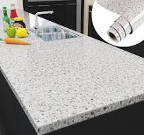 YENHOME Papel de contato de granito cinza para bancadas vinil descascar e  colar bancadas para cozinha armário de banheiro ilha impermeável mármore ...