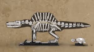 (us) dinosaur fossils lego ideas (21320) brand new unopened. Lego Moc Spinosaurus Skeleton Sea Turtle Alternative Build For 21320 Dinosaur Fossils By S7evinde Rebrickable Build With Lego