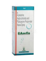 Yes, there are steroid and antihistamine sprays available in a combination product. Azeflo Nasal Spray 70md Buy Medicines Online At Best Price From Netmeds Com