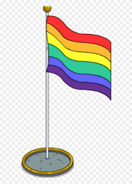 Download clker's rainbow flag clip art and related images now. Rainbow Flag Pole Pride Flag Cartoon Png Clipart 1963180 Pinclipart