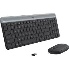 A wireless mouse and keyboard combo is also a great option for gamers who already have a gaming controller and only need a mouse and keyboard for the basics. Logitech Mk470 Slim Wireless Keyboard And Mouse Combo 920 009437