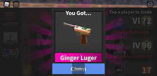 Ginger luger is a luger pistol and a reskin of luger. Trading Ginger Luger Murdermystery2