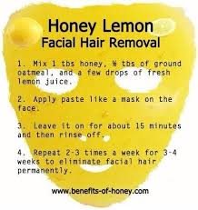 home remedy for hair removal