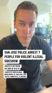 San Jose Police have been busy at work. They just arrested seven people  that they say were involved in a violent sideshow. #News #California