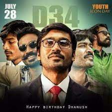 Dhanush is an indian actor. 2017 Dhanush 34th Birthday Special Fan Made Posters Gethu Cinema In 2021 34th Birthday Happy Birthday Dhanush Dhanush Birthday Images