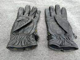 Leather Motorcycle Motorbike Gloves Dynamic Leather Thinsulate Vgc Leather Motorcycle Gloves Thinsulate Gloves Gloves