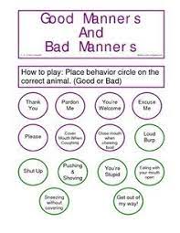 Free Printable Worksheets About Good Manners Free Printable Worksheets About Manners Preschool Teacher Favorite Things Good Manners
