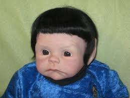 Baby Spock From Star Trek Reborn Baby Doll Etsy Star Trek Spock Reborn Babies Reborn Baby Dolls