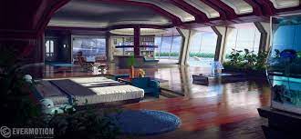 There is a world of discovery out there for those that are interested. Sci Fi House Interior Concept Art Futuristic Home