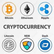 While bitcoin's classic 'b' might be the most famous cryptocurrency icon, going the monogram route isn't your only option. Set Of 6 Cryptocurrency Icon Colorful Bitcoin Ethereum And Royalty Free Cliparts Vectors And Stock Illustration Image 86854457