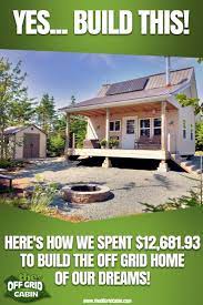 Building The Off Grid Cabin A Step By Step How To Building The Cabin Off Grid Tiny House Off Grid Cabin Off Grid House