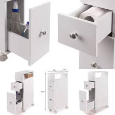 L73 x p45 x h87.3cm. Meuble Rangement Wc Sur Roulettes 2 Tiroirs Blanc Meuble Rangement Wc Meuble Rangement Rangement Wc