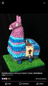 Fortnite boys loot llama tee officially licensed. Fortnite Llama Cake From Facebook Boy Birthday Cake Party Cakes Llama Birthday