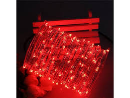 5m 50 Led Copper Red String Lights With Usb Cable For Birthday Christmas Easter Halloween New Year Party Performance Stage Wedding Newegg Com