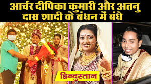 She tied the knot with her spouse, atanu das, on june 30th, 2020. Deepika Kumari Atanu Das Wedding à¤¦ à¤ª à¤• à¤…à¤¤à¤¨ à¤• à¤¶ à¤¦ à¤® à¤ªà¤¹ à¤š Cm Hemant Soren Youtube