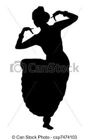 Black And White Dancer Silhouette Painting Can Stock Photo Csp7474103 Jpg 300 470 Indian Dance Dancers Art Dancer Painting