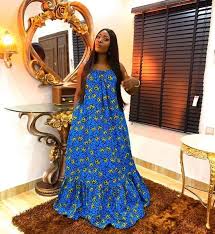 Robes longues modèles robes pagnes. Les Robes Longues Super Modele En Pagne Facebook