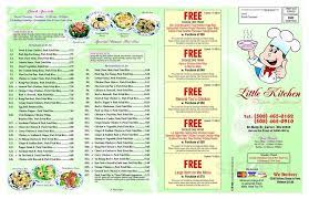 Purchase gift cards online or at any of our locations. Little Kitchen Menu In Carver Massachusetts Usa