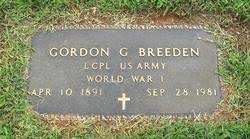 Gordon Granger Breeden Sr. (1891-1981)