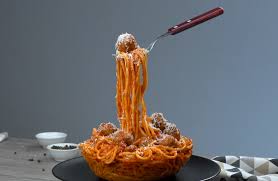 Je nach geschmack können sie die nudeln mit parmesan bestreuen. Spaghetti Mit Fleischballchen In Spaghetti Bowl Leckerschmecker