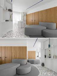 All angles and edges of marble slabs are true and square and are free from chipping. A Mosaic Of Broken Marble Gives This Flooring A Unique Design