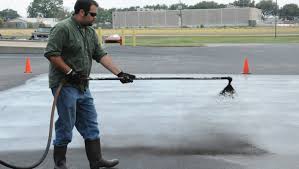 Our sealer and hot rubber crackfiller are designed to be the toughest. Toxic Driveways Cities Ban Coal Tar Sealants