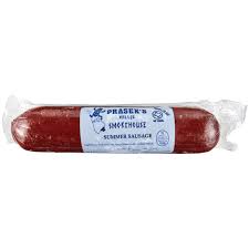 It can be multiplied easily and freezes very well. Prasek S Pork And Beef Summer Sausage Shop Sausage At H E B