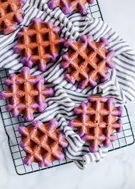 Easy Ube Mochi Waffles Lito Supply Co Recipe Mochi Cookie Recipe Baking Soda Baking Powder Dessert Recipes Easy
