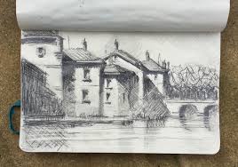 Paul Mitchell Dordogne Watercolour Inspiration Sketch Book Pictures To Draw