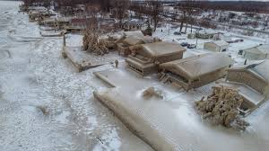 Since fort erie spans a couple of centuries, it offers great architectural variety of all sizes. Homes Frozen Over Along Lake Erie In Western New York Rochesterfirst