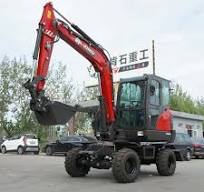 Top Brand Wheeled Excavator 20 Ton Excavator XE210WB with Tires Price