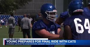 This option will arrange so the new list is alphabetized by the last name without you having to put the last name first. Former Lafayette Star Current Kentucky Lineman Landon Young Prepares For Senior Year Abc 36 News