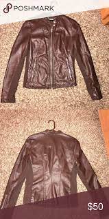 Women S Brown Leather Jacket By Express Leather Jacket Women Brown Leather Jacket Jackets