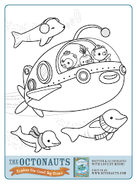Octonauts Octonauts Birthday Party Coloring Pages For Kids Coloring Pages