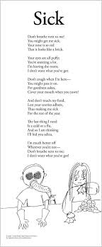 Funny Children S Poem About Health And Getting Sick Great For School And Classroom Activities Common Core 1s Kids Poems Childrens Poems Funny Poems For Kids