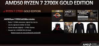 Amd's ryzen 7 2700x is another big step forward for amd. Amd 50th Anniversary Ryzen 7 2700x Haztech Technology Facebook