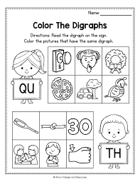 Consonant Digraphs Worksheets Sh Ch Th Wh Ph Kn Wr Qu In 2020 Writing Mini Lessons Kindergarten Resources 2nd Grade Activities