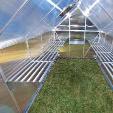 The perfect greenhouse doesn't exist yet, but we know the requirements. Palram Greenhouse Heavy Duty Shelf Kit